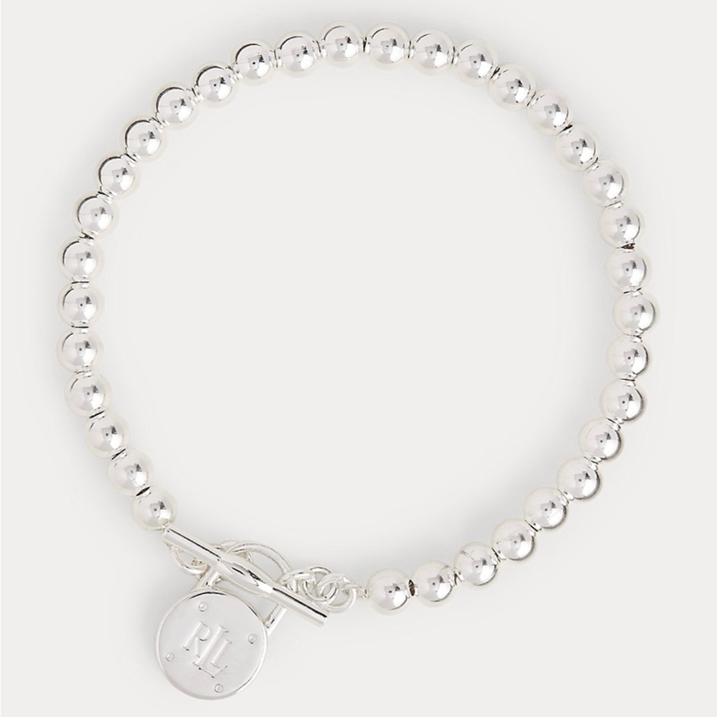 Lauren Ralph Lauren Sterling Silver Logo Bracelet Sterling Silver 925 58$